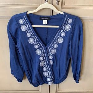 Beautiful criss-cross top